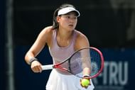 Wang Yafan pictured at the 2025 Canadian Open | Image Source: Getty